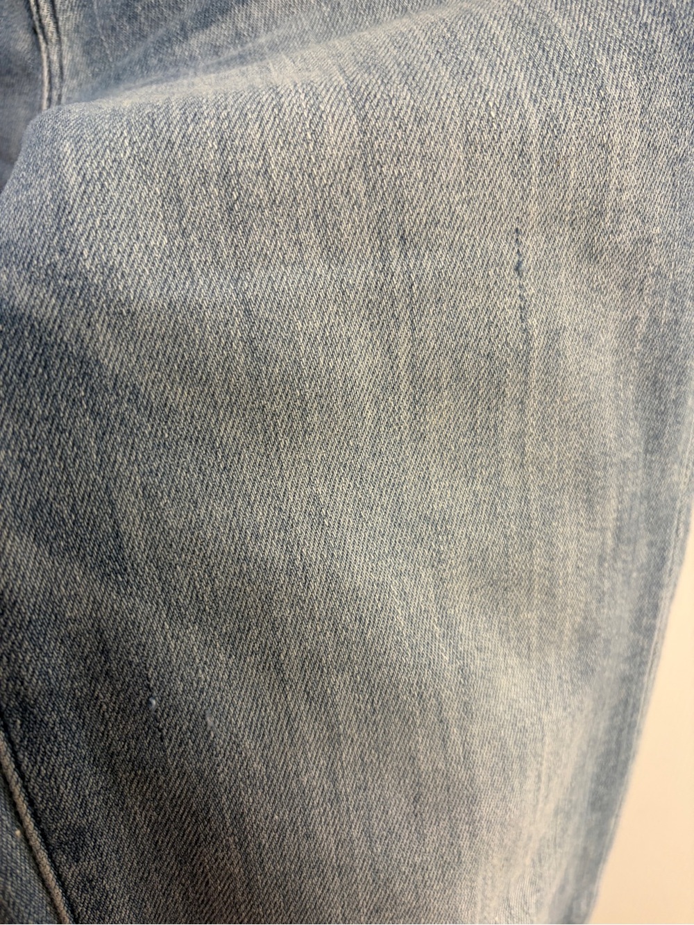 AYR The Pop Jeans 28s | Light Wash Cropped Straight Leg Classic - Picture 7 of 7